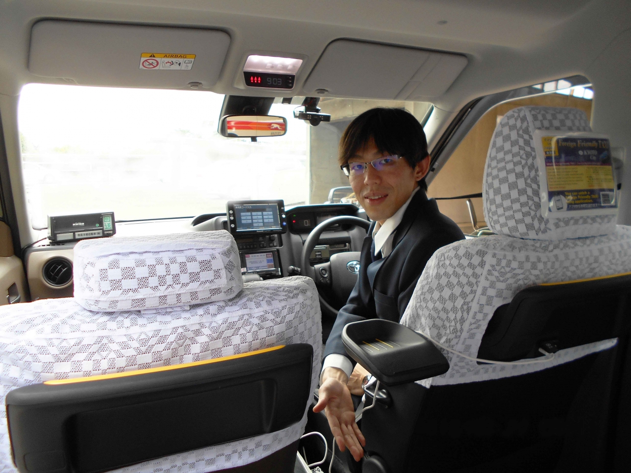 車内お客様視点